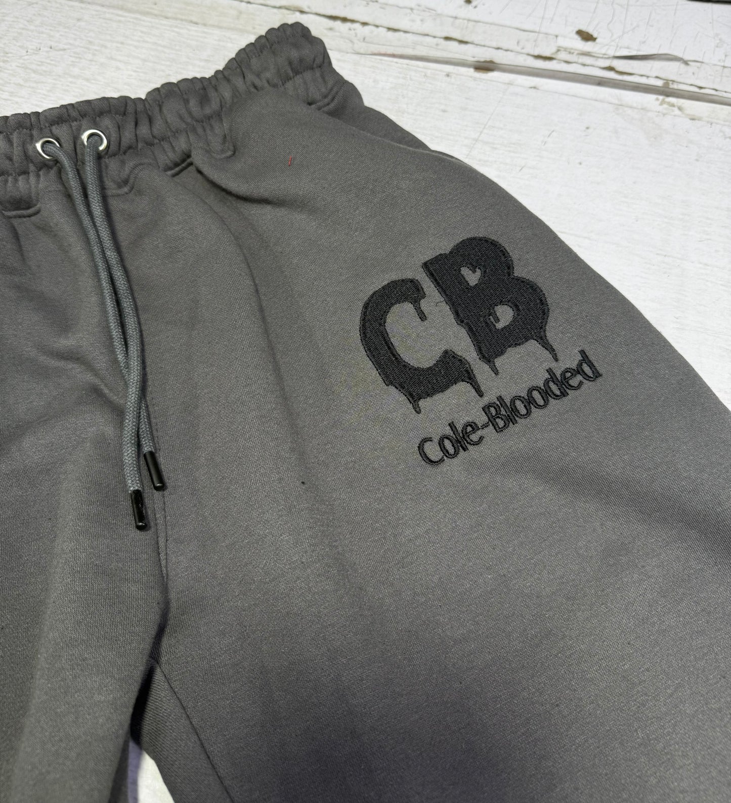 Dark Grey CB Sweatsuit Set