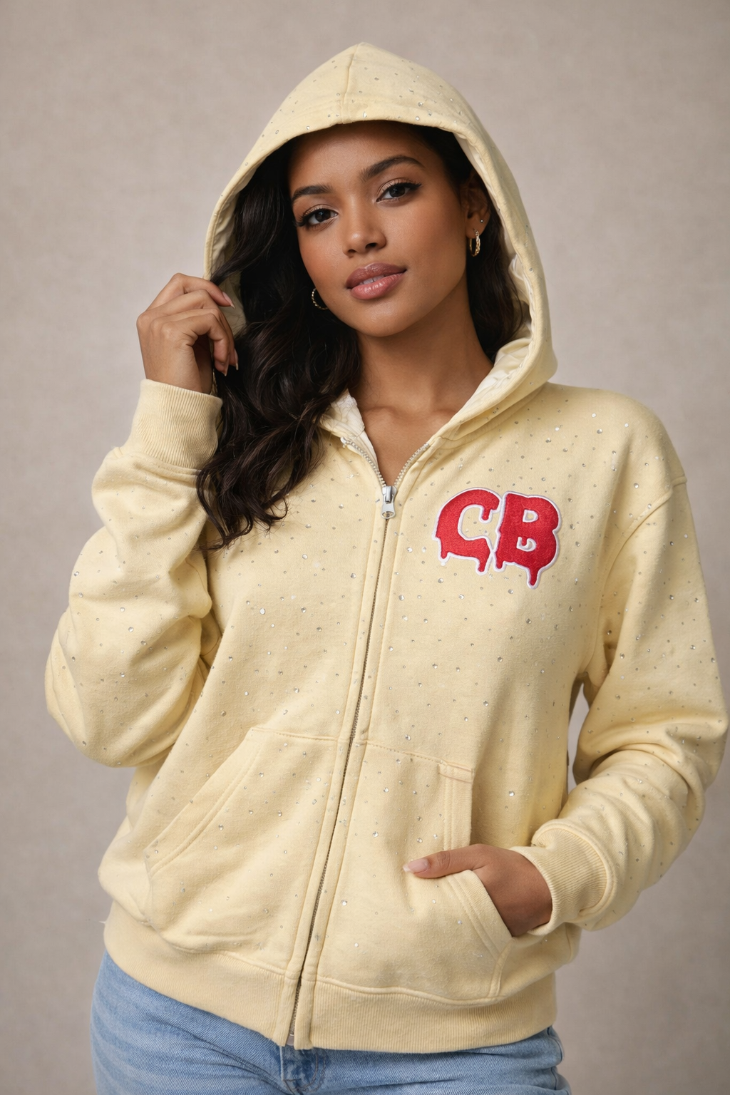 Varsity Zip Hoodie